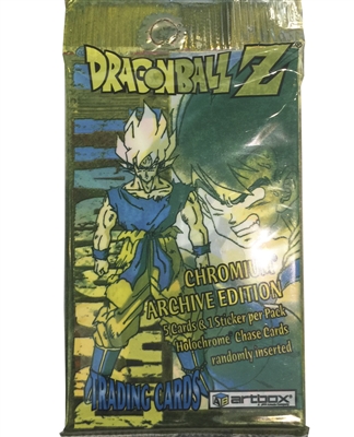 Artbox Bragonball Z Chromium Archive Edition Trading Cards