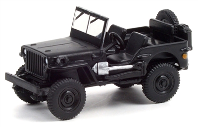 Greenlight Collectibles Black Bandit Series 25 - 1942 Willy's MB Jeep