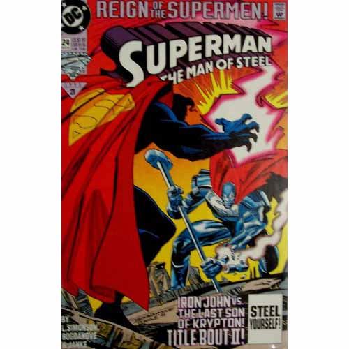 The Man of Steel #24 - Reign of the Supermen