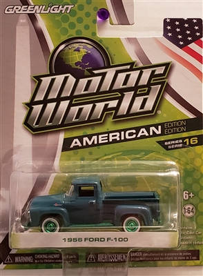 Greenlight - Motor World Series 16 - 1956 Ford F-100 Green Machine