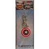 C&D Visionary Zipper Pull - Marvel Comics - Captain America's Shield