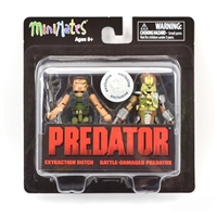 Minimates - Predator - Extraction Dutch & Battle-Damaged Predator