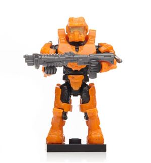 Halo Charlie Series - Orange Centurion Spartan ("Fred") w/ Tactical Shotgun