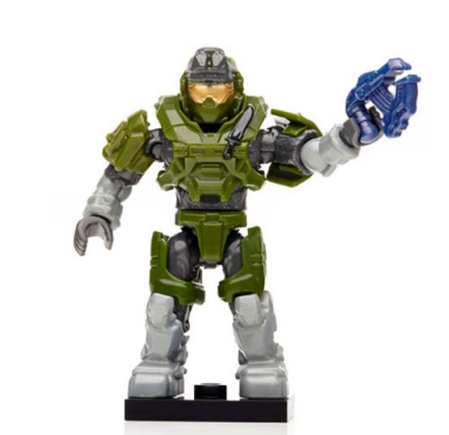 Halo Charlie Series - Green Grenadier Spartan w/ new Plasma Pistol - Loose