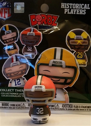 Funko NFL Mini Dorbz Historical Player Series - Cleveland Browns - Jim Brown