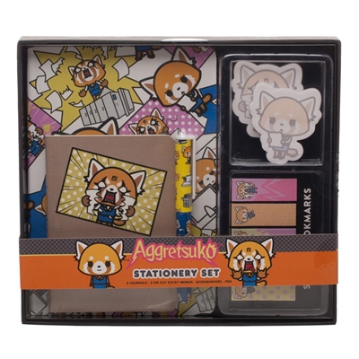 Aggretsuko- Anime Stationary Set