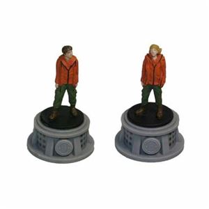 Bundle - 2 Items - The Hunger Games Figurines - Set of 2 Tributes - District 6