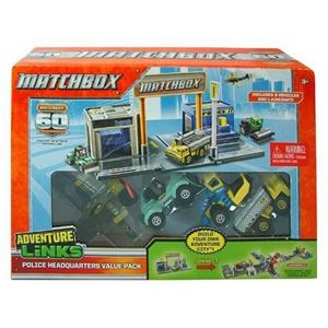 Adventure Links - Police Headquarters Value Pack (3 Vehicles & 1 Aircraft)