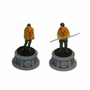 Bundle - 2 Items - The Hunger Games Figurines - Set of 2 Tributes - District 3