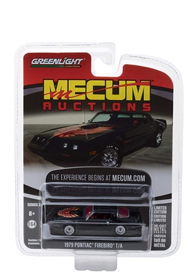 Greenlight - Mecum Auctions Collector Series 2 - 1979 Pontiac Firebird Trans Am Black (Kissimmee 2017)