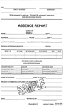 Absence Report