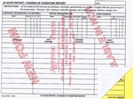 24 Hour Report / Change Of Condition # 2707NCR