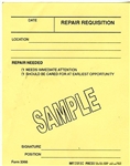 Repair Requisition