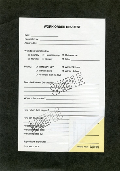 Work Order Request