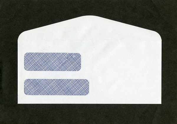 Double Window Envelope # 9 eps