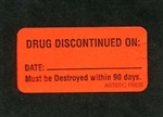 Labels - Drug Discontinued