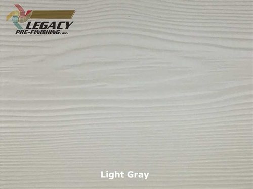 Allura, Pre-Finished Fiber Cement Lap Siding - Light Gray