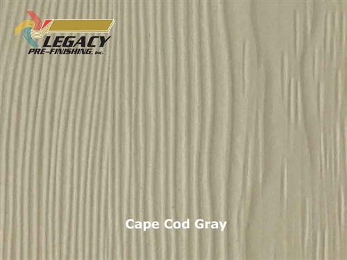 Allura Prefinished Vertical Panel Siding - Cape Cod Gray