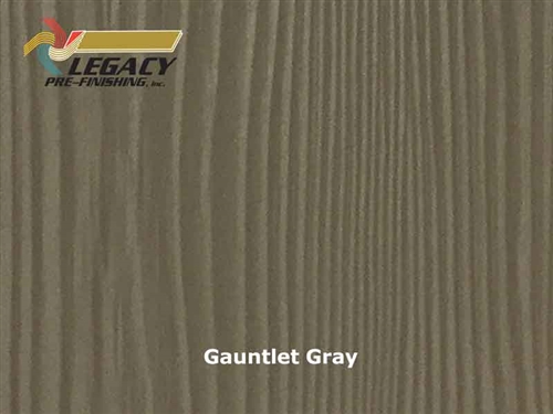 Allura Prefinished Vertical Panel Siding - Gauntlet Gray