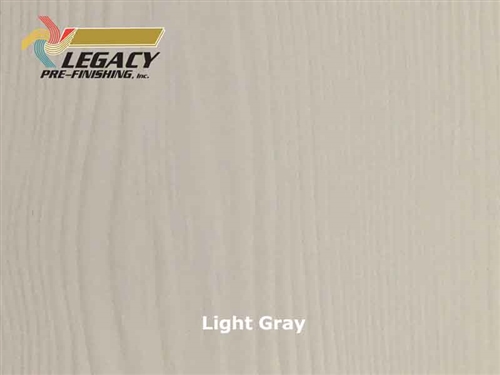 Allura Prefinished Vertical Panel Siding - Light Gray