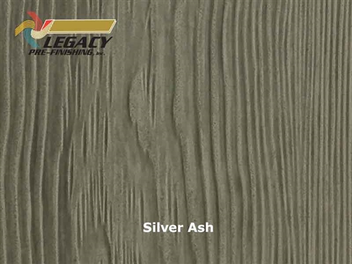 Allura Prefinished Vertical Panel Siding - Silver Ash