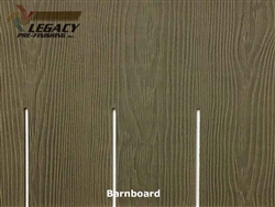Allura Fiber Cement Cedar Shake Siding Panels - Barnboard