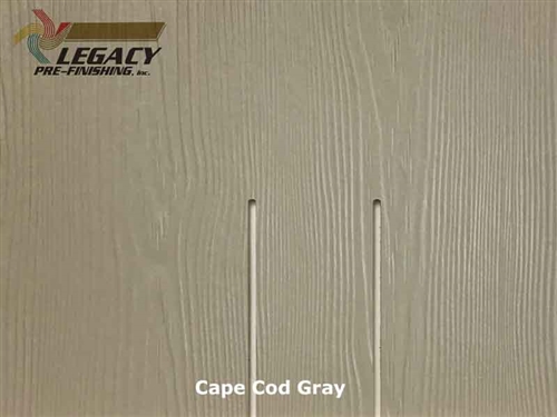 Allura Fiber Cement Cedar Shake Siding Panels - Cape Cod Gray