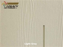 Allura Fiber Cement Cedar Shake Siding Panels - Light Gray