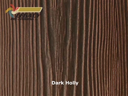 Allura, Pre-Finished Fiber Cement Soffit - Dark Holly