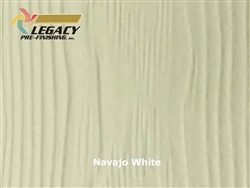 Allura, Pre-Finished Fiber Cement Soffit - Navajo White