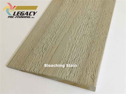 Prefinished Cedar Plain Bevel Siding - Bleaching Stain