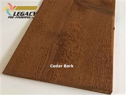 Prefinished Cedar Bevel Siding - Cedar Bark