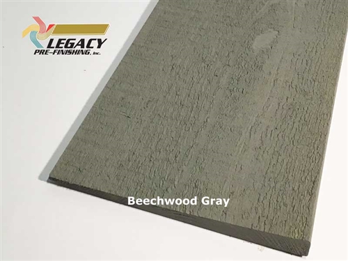 Prefinished Cypress Bevel Siding - Beechwood Gray Stain