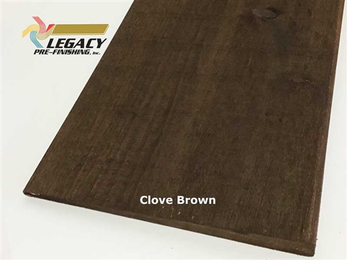 Prefinished Cypress Bevel Siding - Clove Brown