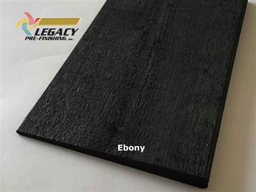 Prefinished Cypress Bevel Siding - Ebony Stain