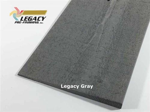 Prefinished Cypress Bevel Siding - Legacy Gray Stain