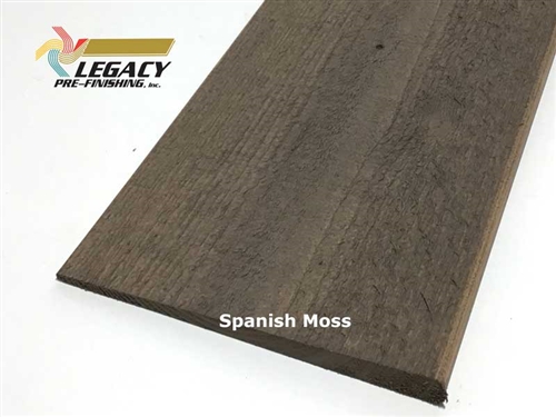 Prefinished Cypress Bevel Siding - Spanish Moss Stain