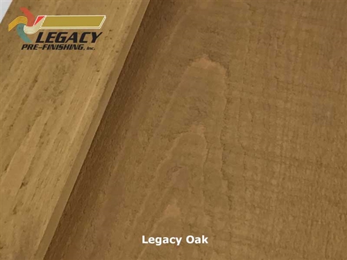 Prefinished cedar board and batten siding in a beautiful brown stain called Legacy Oak