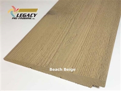 Prefinished Cedar Rabbeted Bevel Siding - Beach Beige Stain