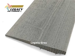 Prefinished Cedar Rabbeted Bevel Siding - Legacy Gray Stain