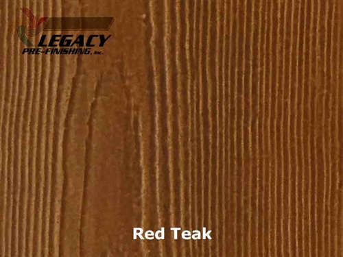 James Hardie, Prefinished Shingle Panel Siding - Red Teak