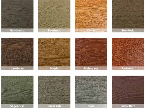 KWP Eco-side, Pre-Finished Lap Siding - Stain Colors