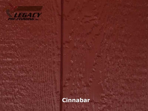 Prefinished LP SmartSide, Cedar Shake Panel - Cinnabar