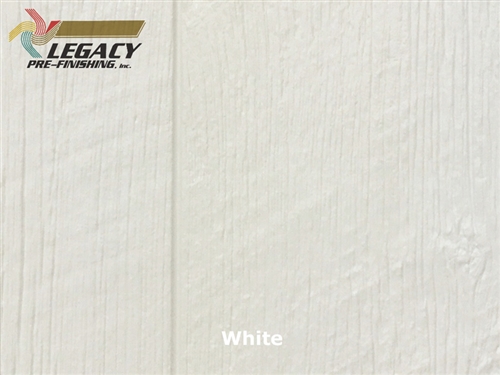 Prefinished LP SmartSide, Cedar Shake Panel - White