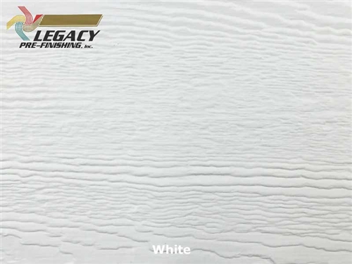 LP SmartSide, Engineered Wood Cedar Texture Lap Siding - White
