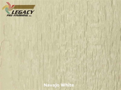 Prefinished LPÂ­ SmartSide, Engineered Wood Soffit - Navajo White