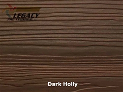 Nichiha, Pre-Finished Fiber Cement Cedar Lap Siding - Dark Holly Stain