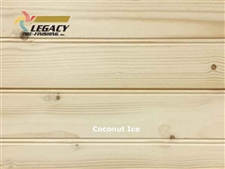 Spruce Prefinished Tongue and Groove Bead Board - Coconut Ice