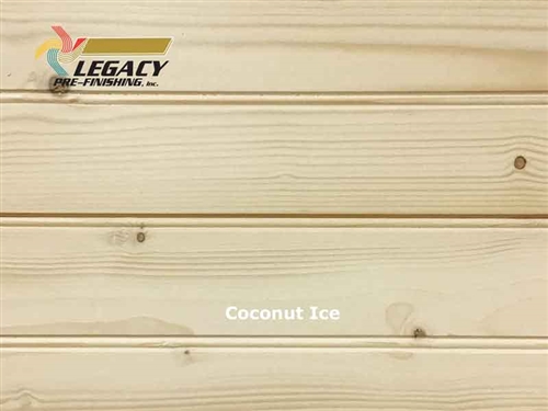 Spruce Prefinished Tongue and Groove Bead Board - Coconut Ice
