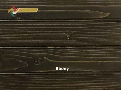 Spruce Prefinished Tongue and Groove Bead Board - Ebony